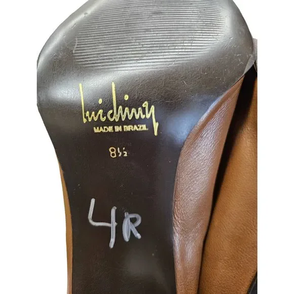 Luichiny leather Heeled Oxford size 8.5 - Picture 10 of 10